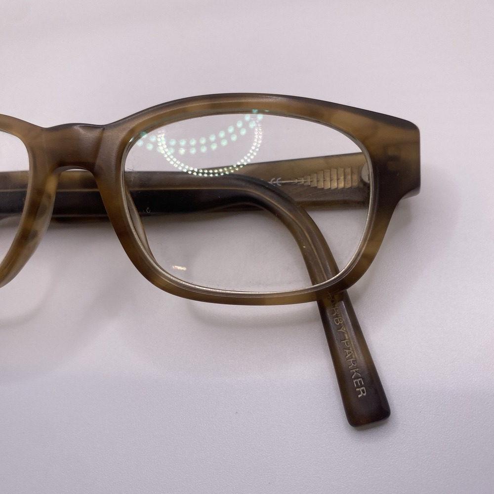 Warby Parker Eyeglasses FRAME ONLY Colton 210 48-18-145 Brown Tortoise 831 - Picture 3 of 14